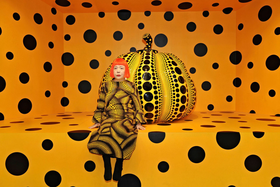 Yayoi Kusama installations are popping up in Tokyo for her new Louis Vuitton  collaboration